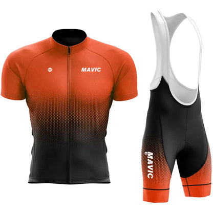 Conjunto de camisa de ciclismo da Suíça 