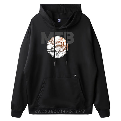 Mountain Bike Graphic Hoodie Man 