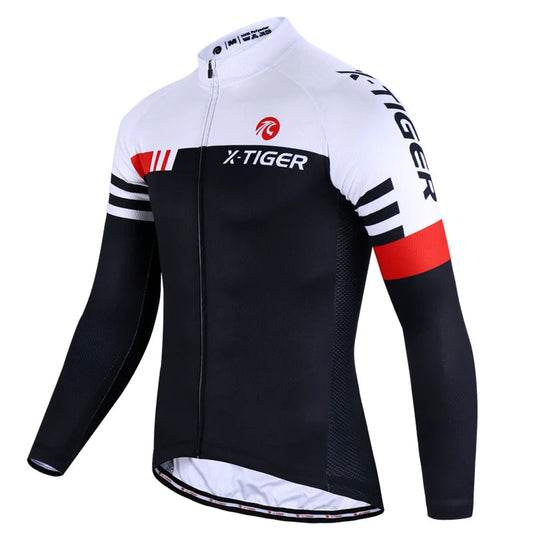 Maillot de cyclisme thermique d'hiver