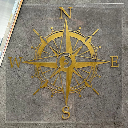 Reflektierende "Kompassrose" -Dahnen