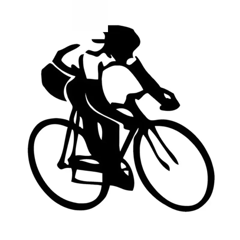 Kreative Fahrradsport-Aufkleber 