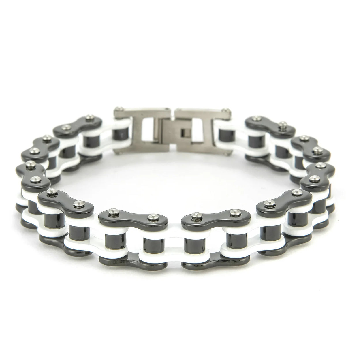 Bicycle Chain Link Bracelet – Punk Biker Style | 5 Designs