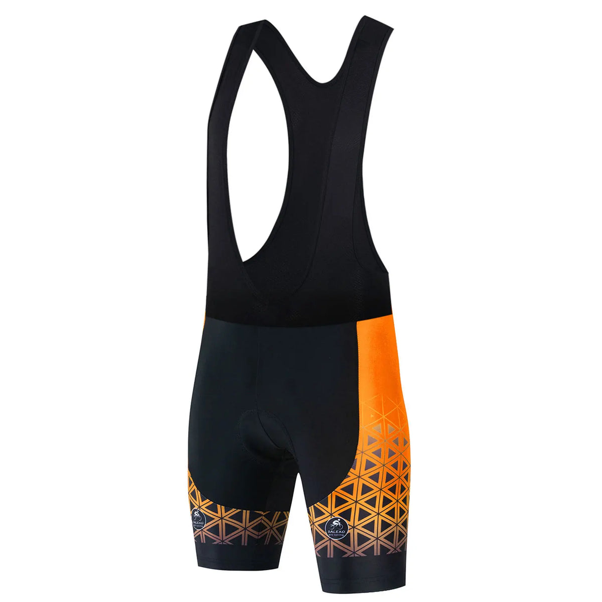 Men’s Cycling Bib Shorts – 19D Gel Pad, Quick-Dry