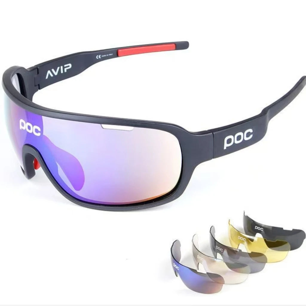 Cycling Sunglasses Set