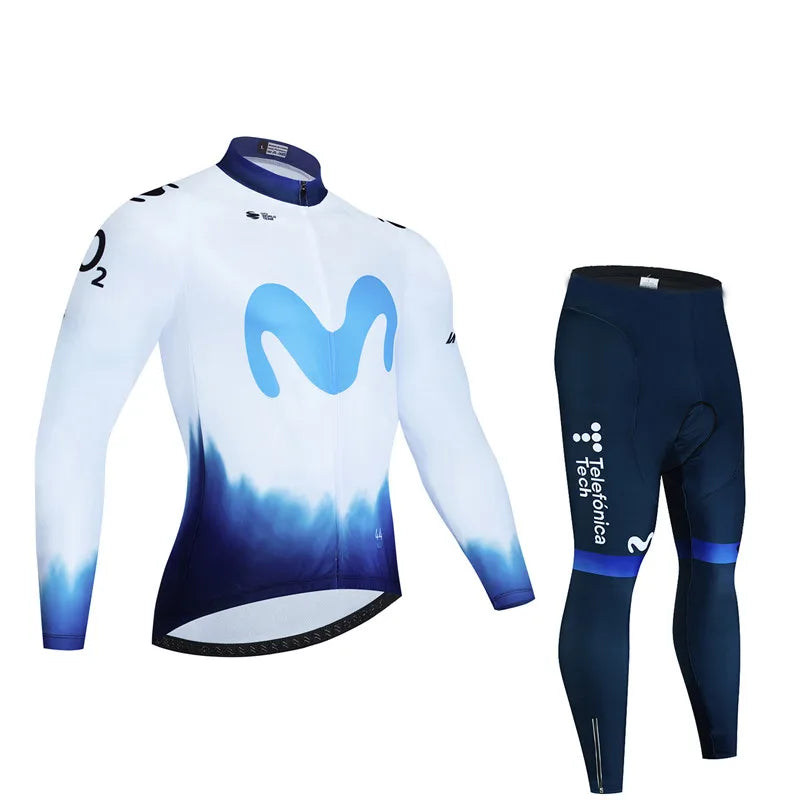 Spain Autumn Cycling Jersey Set 