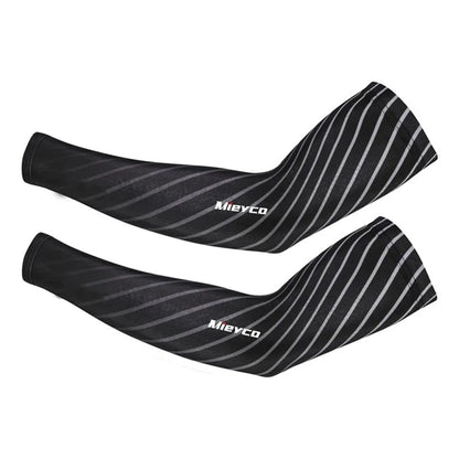 UV Sun Protection Cycling Arm Sleeves – Icy Silk | 16 Designs | S–3XL