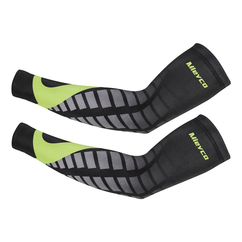 UV Protection Cycling Arm Sleeves – Breathable Ice Silk, Unisex