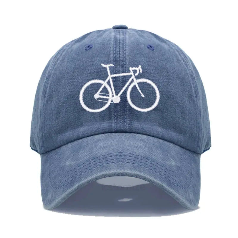 Fahrrad-Baseballmütze aus Baumwolle