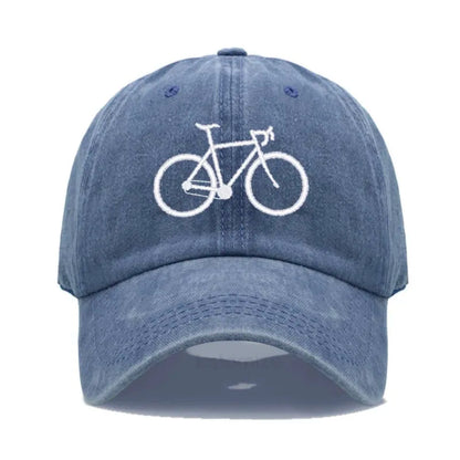 Fahrrad-Baseballmütze aus Baumwolle