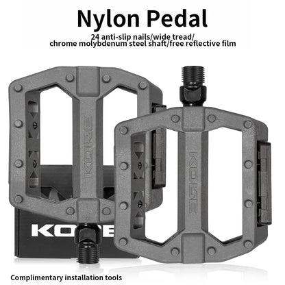 Pedali per bicicletta leggeri in fibra di nylon