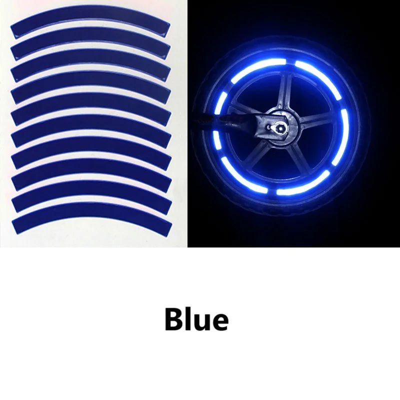 Bicycle Wheel Rim Reflective Stickers