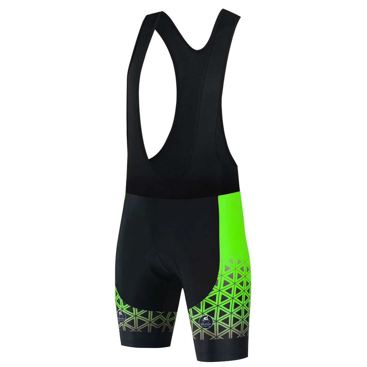 Men’s Cycling Bib Shorts – 19D Gel Pad, Quick-Dry