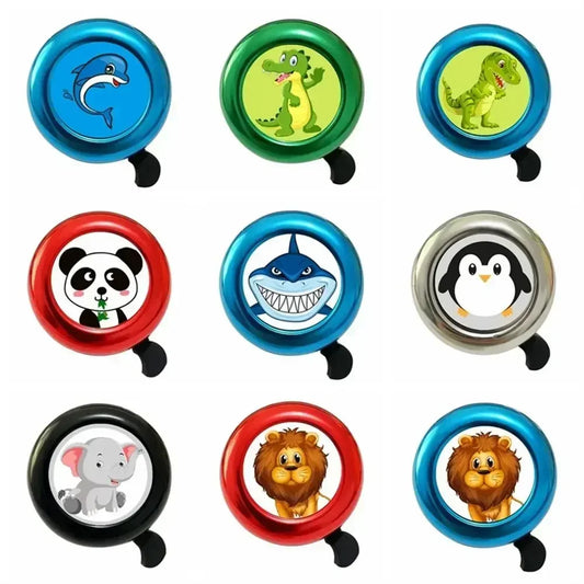 Kids Animal Bike Bell – Loud Metal Safety Horn for Bicycle & Scooter