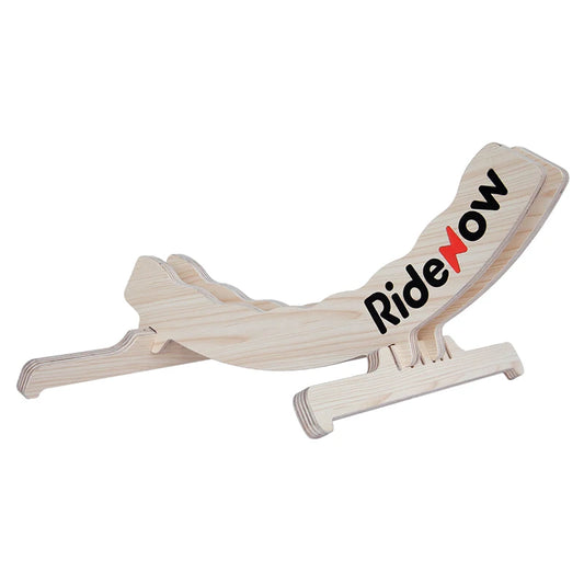 Portable Wooden Bicycle Parking and Display Stand