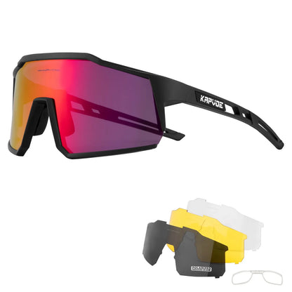 Multi-Lens Cycling Glasses