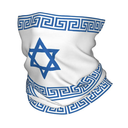 Cuello de diadema de invierno con bandera de Israel