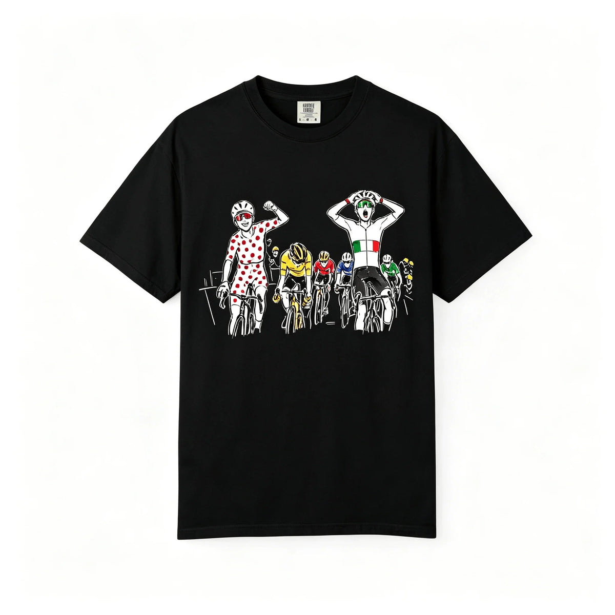 Tour de France 2026 Cycling Graphic Tee – Oversized Fit