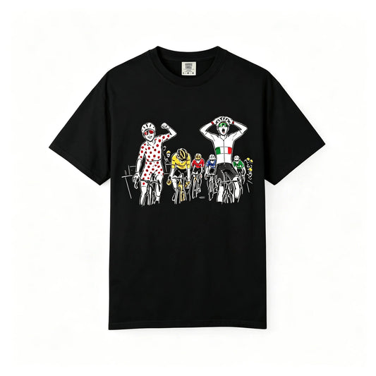 Tour de France 2026 Cycling Graphic Tee – Oversized Fit