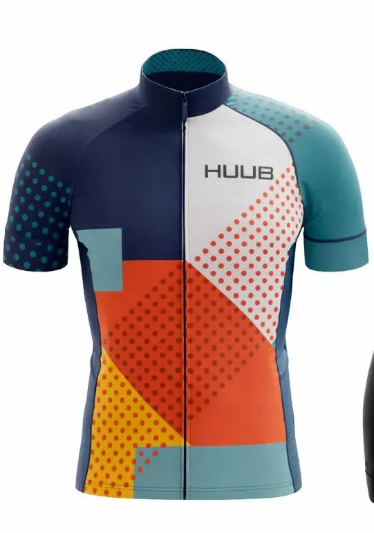 Men’s Long Sleeve Cycling Jersey – Full Zip, Breathable, 12 Designs