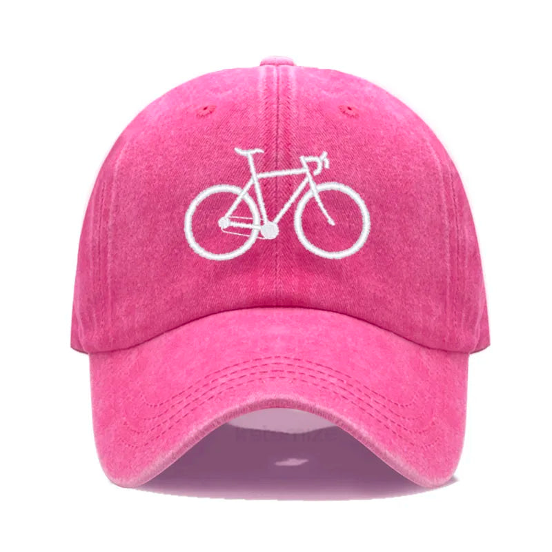 Fahrrad-Baseballmütze aus Baumwolle