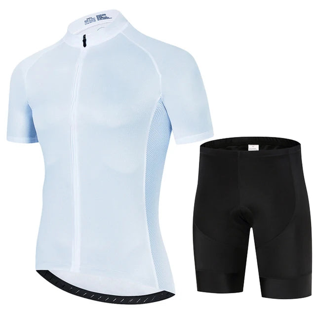Cycling Jersey and Bib Shorts Set 