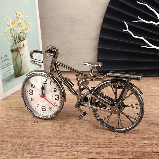 Retro Bicycle Desktop Clock