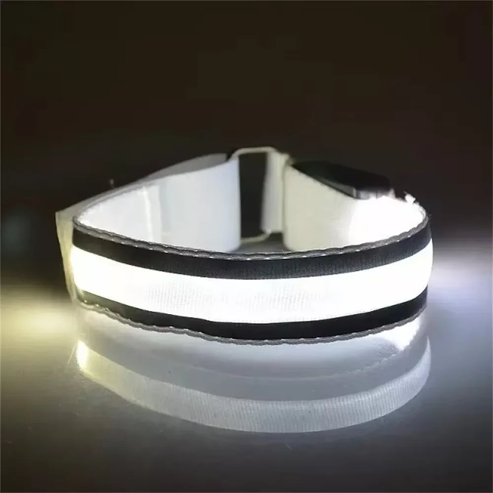 Juego de 2/4 piezas de brazalete luminoso con luz LED