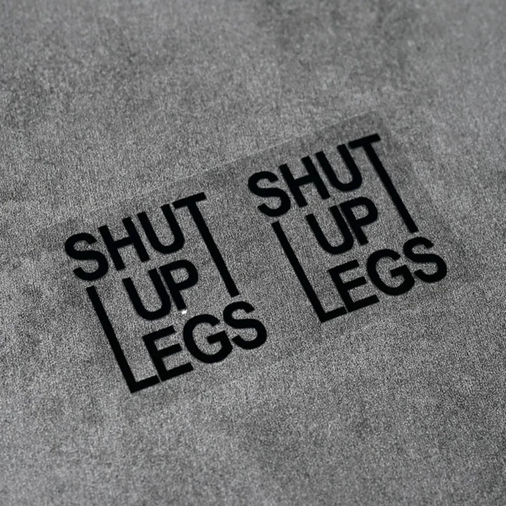 2PCS “SHUT UP LEGS” Bike Stickers 