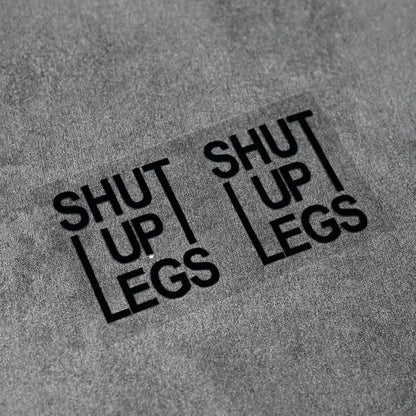 2PCS “SHUT UP LEGS” Bike Stickers 