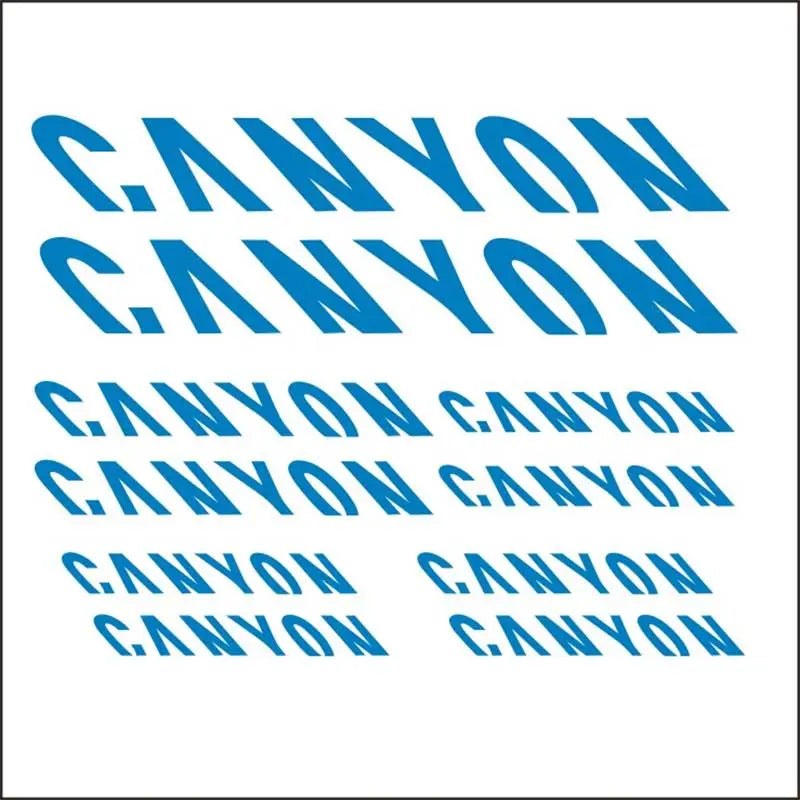 Bicycle Sticker Canyon 