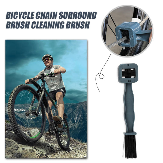 Spazzola per pulire la catena della bicicletta 