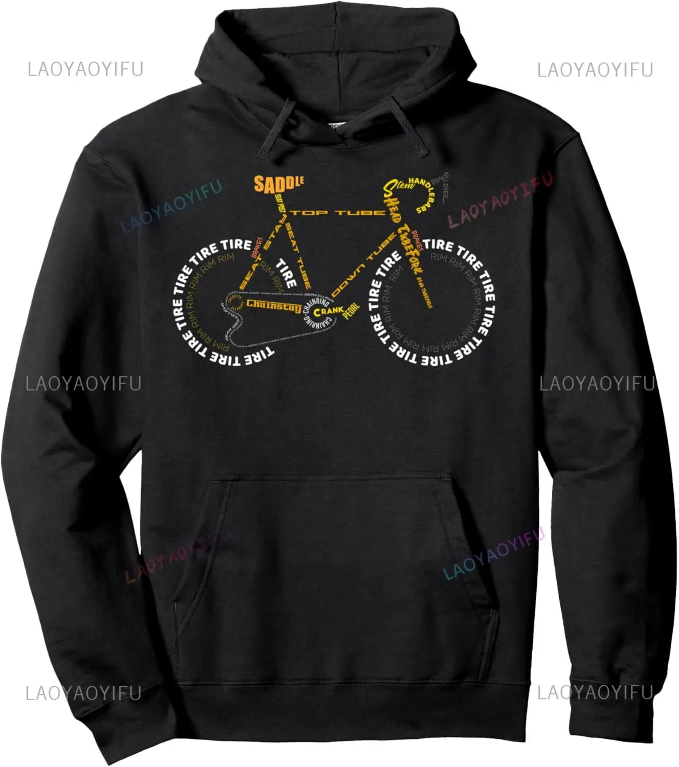 Bicycle Anatomy Hoodie Fans