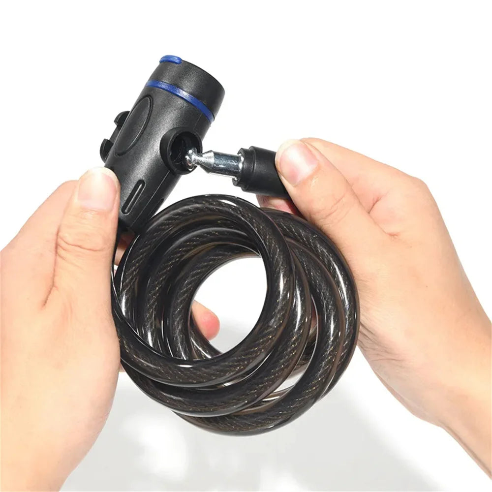 Heavy-Duty Steel Chain Bike Lock – 90cm, 2 Keys, Anti-Theft for Bikes & Motorcycles