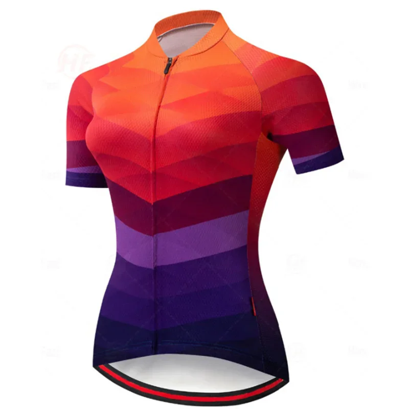 Women’s Cycling Jersey Set – Short Sleeve MTB & Triathlon Bike Kit