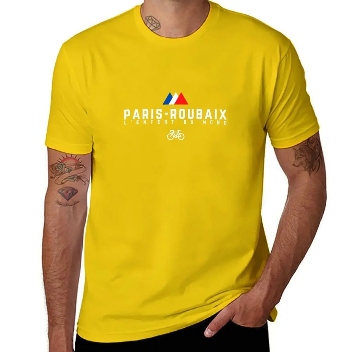 Camiseta estilo Paris-Roubaix