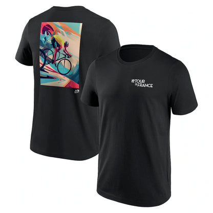 Tour de France Cycling Graphic Tee – Unisex Summer Print