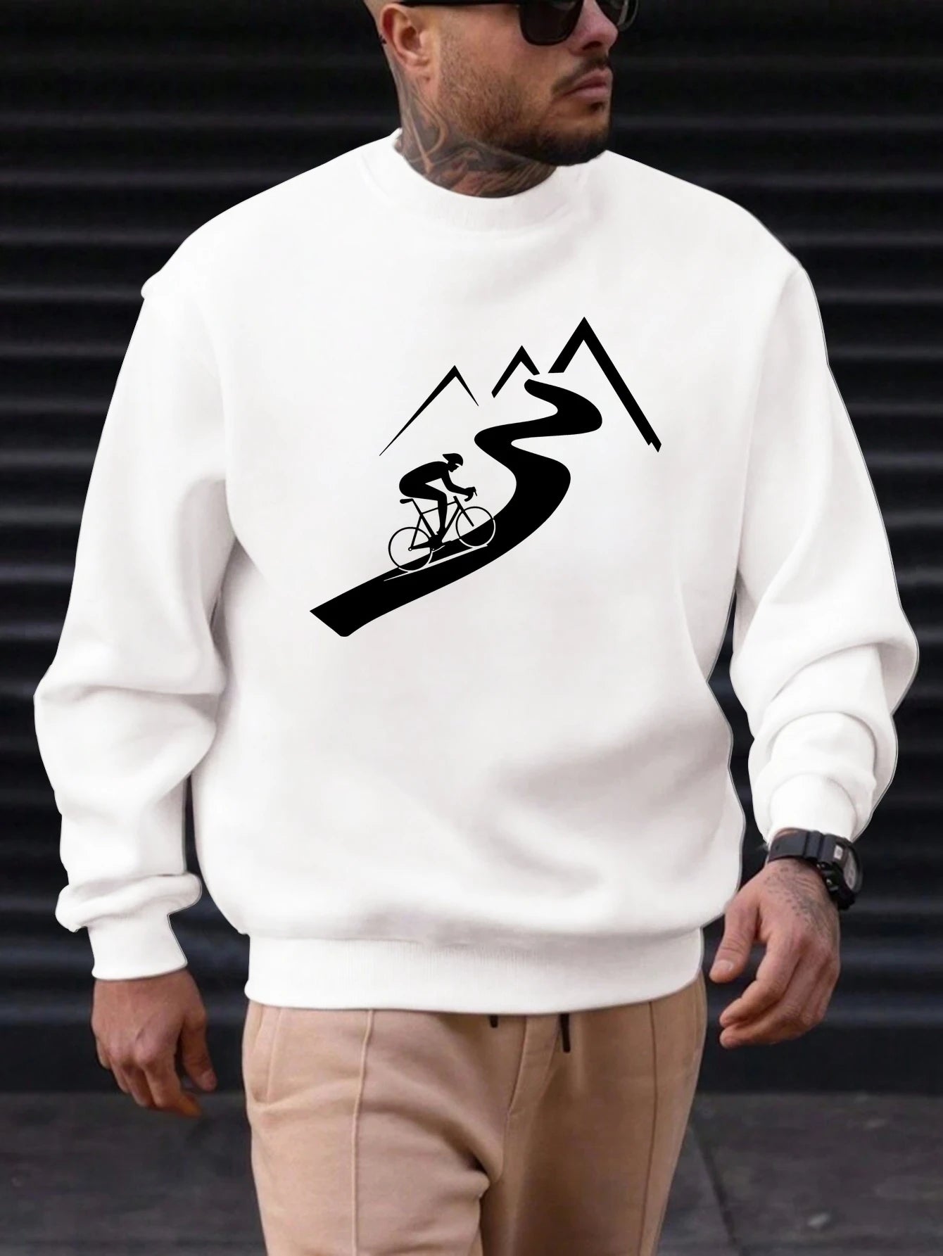 Mountain Road Cycling Sweatshirt