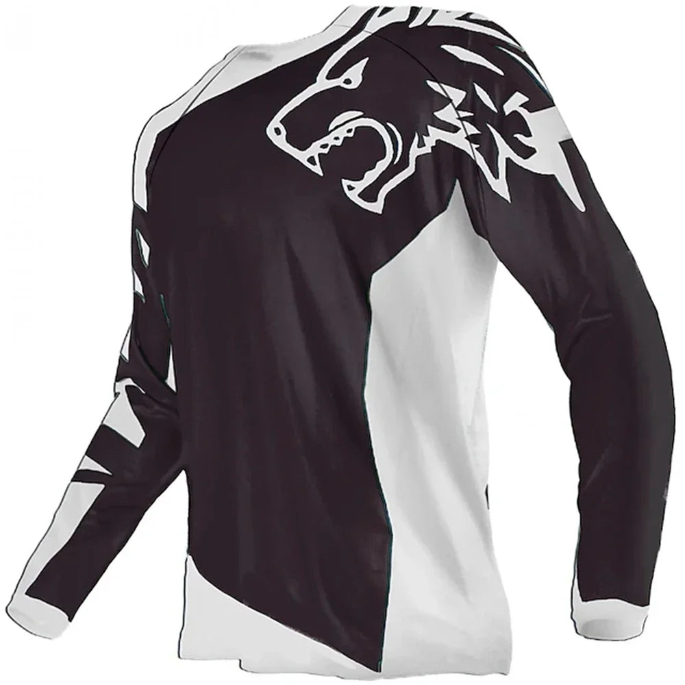 Men’s Downhill Long Sleeved Bicycle Jersey