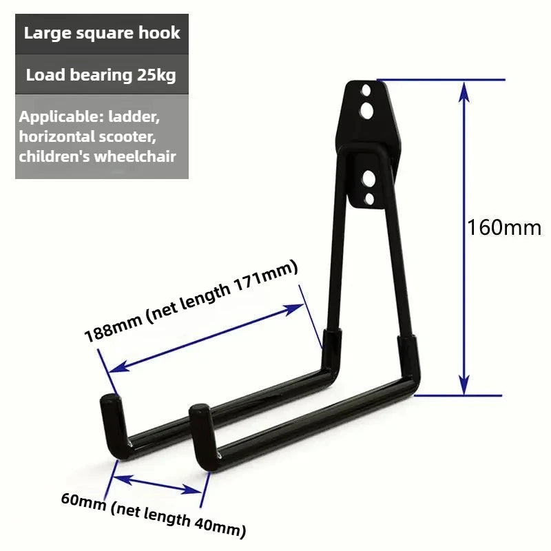 Fahrrad-Wandhalterung, robust