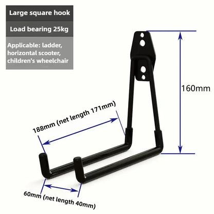 Fahrrad-Wandhalterung, robust