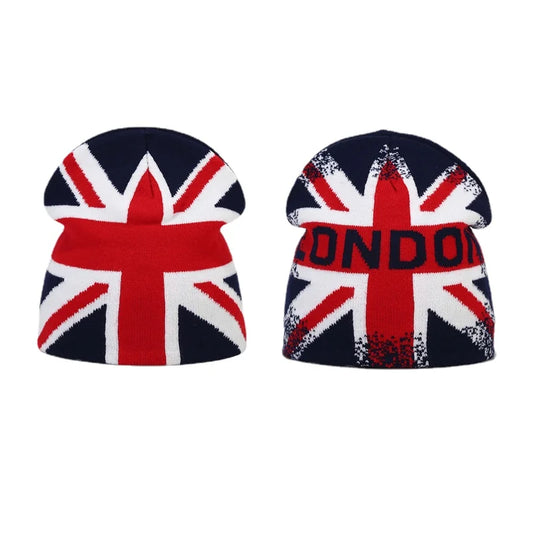 UK Flag Winter Beanies 