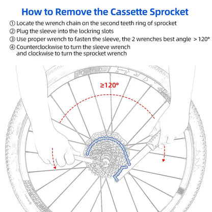 Bicycle Chain Whip Tool 
