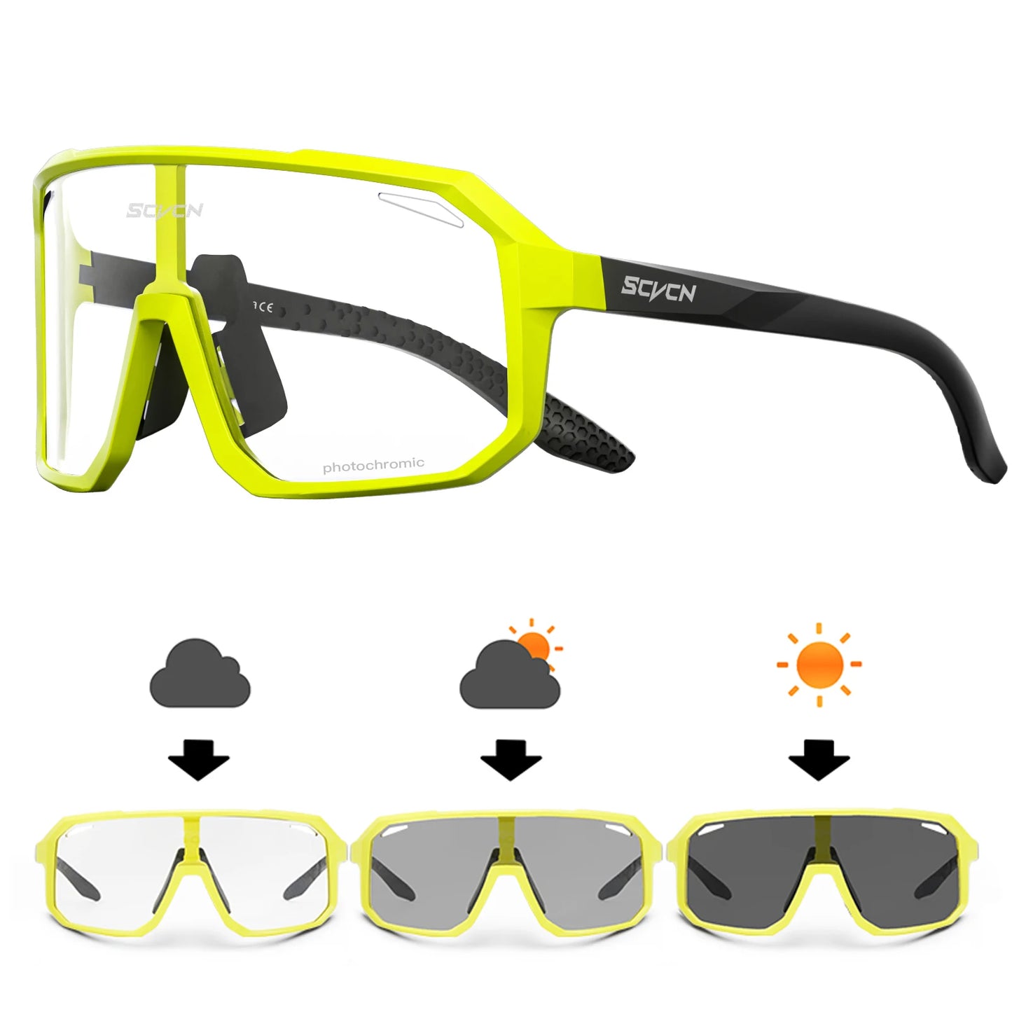 Photochromic Cycling Glasses