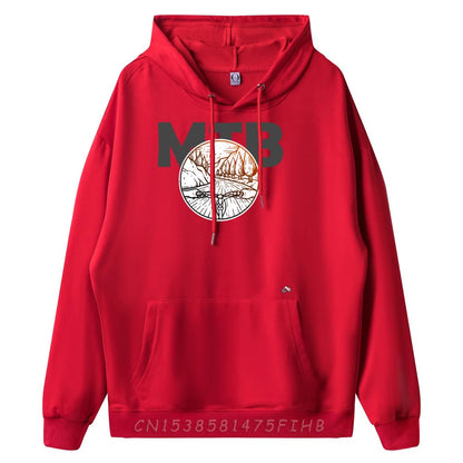 Mountain Bike Graphic Hoodie Man 