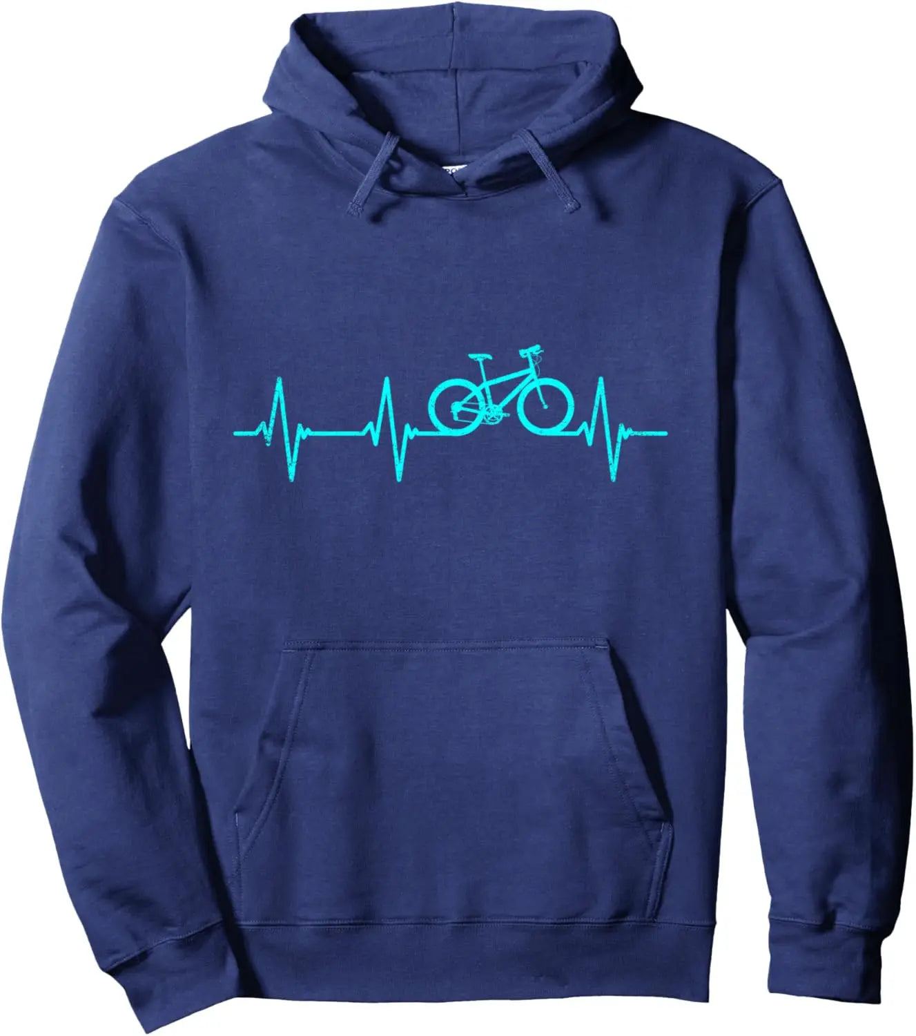 Bike Heartbeat Cyclist Hoodie 