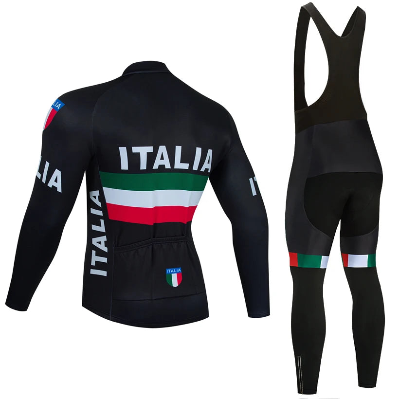 Winter Italy Cycling Jersey Set 