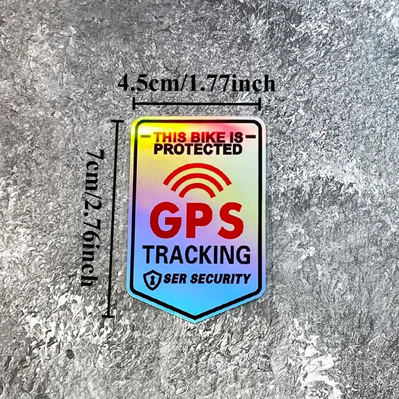 Holographic GPS Tracking Stickers