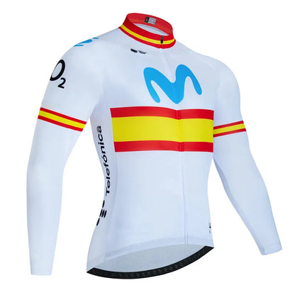 Spain Autumn Cycling Jersey Set 
