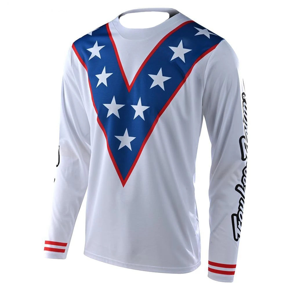 Long Sleeve Cycling Jersey – 3D Print MTB Off-Road Quick-Dry