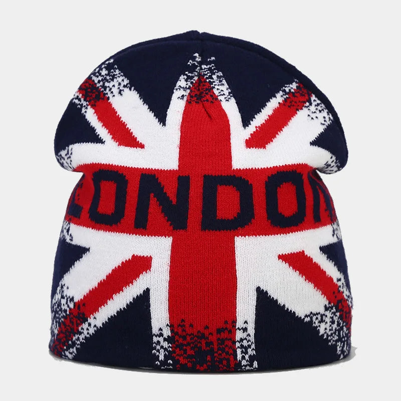 UK Flag Winter Beanies 